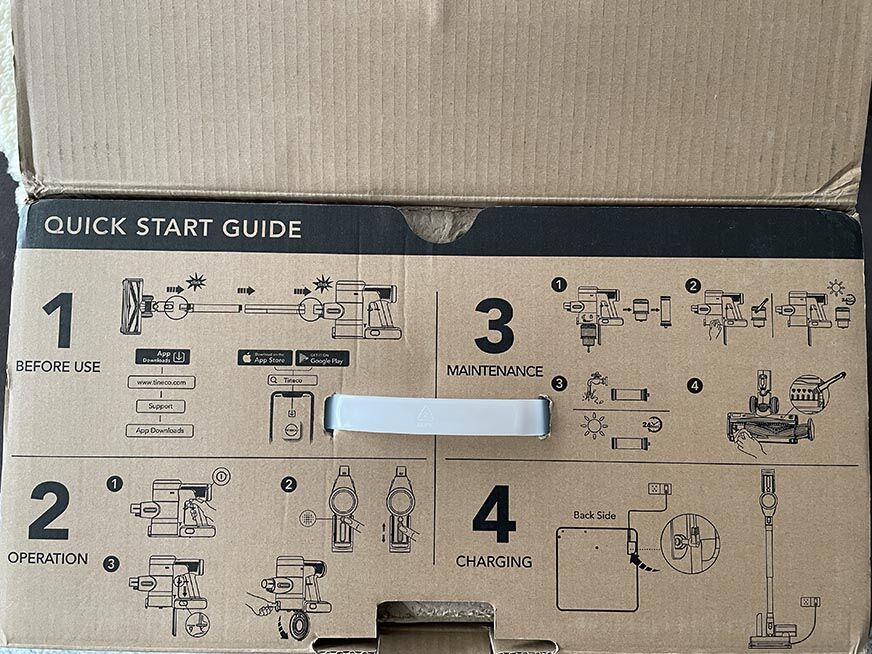 Quickstartguide des Tineco S15 Pro